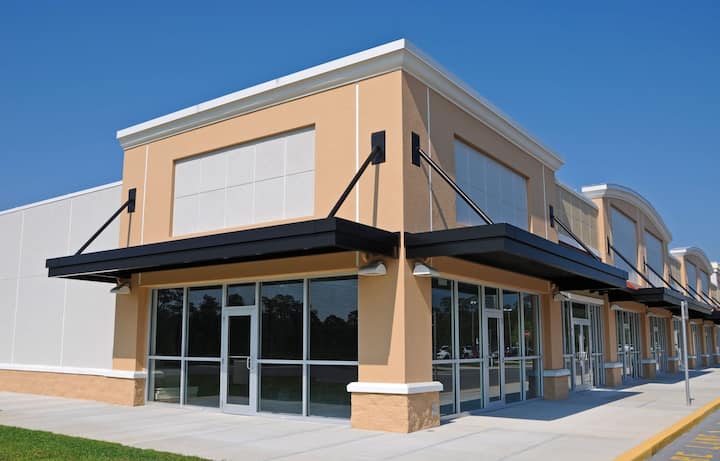 Durable commercial awning installation in New Orleans